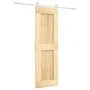 Sliding door with solid pine wood hardware 70x210 cm by , Doors - Ref: Foro24-3203260, Price: 175,10 €, Discount: %