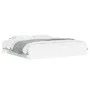 Estructura cama con cajones madera ingeniería blanca 160x200 cm de , Camas y somieres - Ref: Foro24-3207259, Precio: 162,33 €...