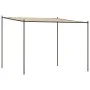 Steel gazebo and beige fabric 3x3 m 180 g/m² by , Tents and gazebos - Ref: Foro24-362463, Price: 199,25 €, Discount: %