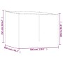 Steel gazebo and beige fabric 3x3 m 180 g/m² by , Tents and gazebos - Ref: Foro24-362463, Price: 203,05 €, Discount: %