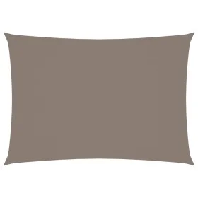 Rectangular sail awning taupe gray Oxford fabric 3x4 m by , Umbrellas - Ref: Foro24-135430, Price: 43,14 €, Discount: %