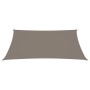 Rectangular sail awning taupe gray Oxford fabric 3x4 m by , Umbrellas - Ref: Foro24-135430, Price: 32,74 €, Discount: %