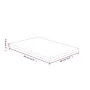 Badezimmerarbeitsplatte aus dunkelbraun behandeltem Massivholz, 60 x 40 x 2,5 cm von , Arbeitsplatten - Ref: Foro24-343054, P...