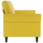 3-Sitzer-Sofa aus gelbem Samt, 180 cm von , Sofas - Ref: Foro24-359545, Preis: 292,83 €, Rabatt: %