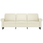 Sofá de 3 plazas terciopelo color crema 180 cm de , Sofás - Ref: Foro24-359547, Precio: 344,03 €, Descuento: %
