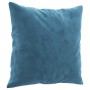 3-Sitzer-Sofa mit blauen Samtkissen 180 cm von , Sofas - Ref: Foro24-3200964, Preis: 325,67 €, Rabatt: %