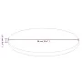 Runde hellbraune Tischplatte aus Eichenholz Ø90x1,5 cm von , Tischplatten - Ref: Foro24-342964, Preis: 107,71 €, Rabatt: %