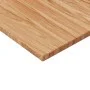 Hellbraune Badezimmerarbeitsplatte aus behandeltem Massivholz, 80 x 40 x 1,5 cm von , Arbeitsplatten - Ref: Foro24-343010, Pr...
