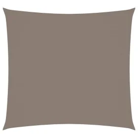Toldo de vela cuadrado tela Oxford gris taupe 2x2 m de , Sombrillas - Ref: Foro24-135410, Precio: 23,28 €, Descuento: %
