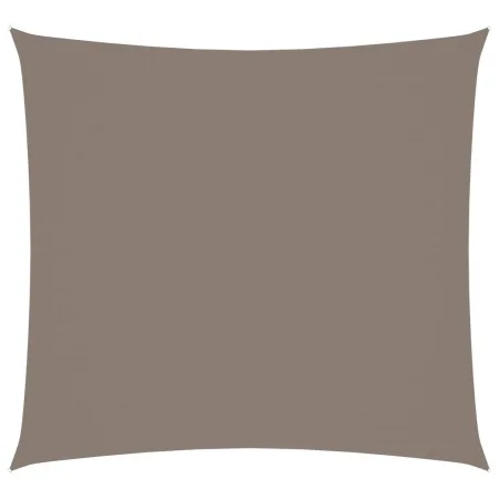 Square sail awning taupe gray Oxford fabric 2x2 m by , Umbrellas - Ref: Foro24-135410, Price: 23,44 €, Discount: %