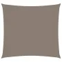 Square sail awning taupe gray Oxford fabric 2x2 m by , Umbrellas - Ref: Foro24-135410, Price: 23,44 €, Discount: %