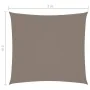 Square sail awning taupe gray Oxford fabric 2x2 m by , Umbrellas - Ref: Foro24-135410, Price: 23,44 €, Discount: %
