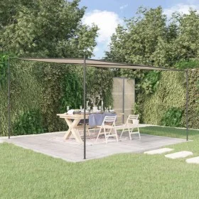 Steel gazebo and beige fabric 4x4 m 180 g/m² by , Tents and gazebos - Ref: Foro24-362466, Price: 210,54 €, Discount: %