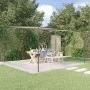Steel gazebo and beige fabric 4x4 m 180 g/m² by , Tents and gazebos - Ref: Foro24-362466, Price: 210,54 €, Discount: %