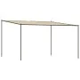 Steel gazebo and beige fabric 4x4 m 180 g/m² by , Tents and gazebos - Ref: Foro24-362466, Price: 210,54 €, Discount: %