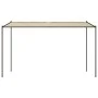 Steel gazebo and beige fabric 4x4 m 180 g/m² by , Tents and gazebos - Ref: Foro24-362466, Price: 210,54 €, Discount: %