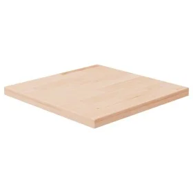 Tablero de mesa cuadrada madera de roble sin tratar 40x40x2,5cm by , Table tops - Ref: Foro24-342928, Price: 29,37 €, Discoun...
