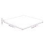 Eichenholz quadratischer Esstisch ohne Behandlung 40x40x2,5cm von , Tischplatten - Ref: Foro24-342928, Preis: 29,37 €, Rabatt: %