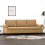 Sofá de 3 plazas terciopelo marrón 180 cm de , Sofás - Ref: Foro24-359546, Precio: 330,66 €, Descuento: %