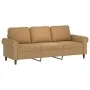 Sofá de 3 plazas terciopelo marrón 180 cm by , Sofas - Ref: Foro24-359546, Price: 347,31 €, Discount: %
