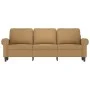 Sofá de 3 plazas terciopelo marrón 180 cm by , Sofas - Ref: Foro24-359546, Price: 347,31 €, Discount: %