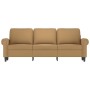 Sofá de 3 plazas terciopelo marrón 180 cm de , Sofás - Ref: Foro24-359546, Precio: 330,66 €, Descuento: %