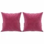 3-Sitzer-Sofa mit roten Samtkissen 180 cm von , Sofas - Ref: Foro24-3200959, Preis: 309,81 €, Rabatt: %