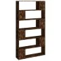 Smoked oak bookshelf/space divider 100x24x188 cm by , Bookcases and shelves - Ref: Foro24-3187603, Price: 105,39 €, Discount: %
