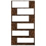 Smoked oak bookshelf/space divider 100x24x188 cm by , Bookcases and shelves - Ref: Foro24-3187603, Price: 107,00 €, Discount: %