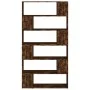 Smoked oak bookshelf/space divider 100x24x188 cm by , Bookcases and shelves - Ref: Foro24-3187603, Price: 105,39 €, Discount: %