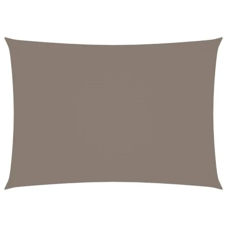 Rectangular shade sail in gray taupe Oxford fabric, 2x4.5 m. by , Umbrellas - Ref: Foro24-135423, Price: 36,63 €, Discount: %