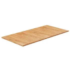 Encimera baño madera maciza tratada marrón claro 100x50x1,5 cm de , Encimeras - Ref: Foro24-343011, Precio: 59,93 €, Descuent...
