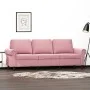 3-Sitzer-Sofa aus rosafarbenem Samt, 180 cm von , Sofas - Ref: Foro24-359542, Preis: 344,04 €, Rabatt: %