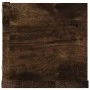 CD wall shelf in smoked oak wood 100x18x18cm by , Shelves and shelves - Ref: Foro24-826617, Price: 31,88 €, Discount: %