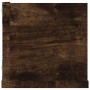 CD-Wandregal aus geräuchertem Eichenholz, 100 x 18 x 18 cm von , Regale und Regale - Ref: Foro24-826617, Preis: 31,88 €, Raba...