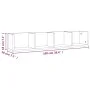Estante de pared para CD madera color roble ahumado 100x18x18cm de , Estantes y estanterías - Ref: Foro24-826617, Precio: 31,...