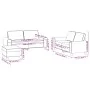 3-piece sofa set light gray fabric by , Sofas - Ref: Foro24-3201890, Price: 559,89 €, Discount: %