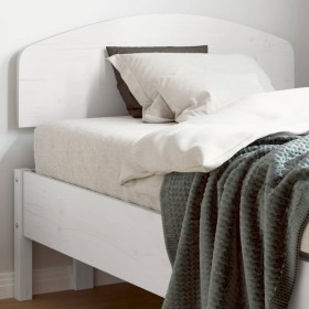 Cabecero de cama madera maciza de pino blanco 75 cm