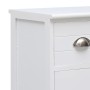 Sideboard mit 10 weißen Holzschubladen 113x30x79 cm von vidaXL, Sideboards - Ref: Foro24-284175, Preis: 277,47 €, Rabatt: %