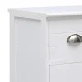 Sideboard with 10 white wood drawers 113x30x79 cm by vidaXL, Sideboards - Ref: Foro24-284175, Price: 274,17 €, Discount: %