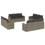 12-piece garden sofa set with gray synthetic rattan cushions by , Garden sets - Ref: Foro24-3225836, Price: 804,27 €, Discoun...