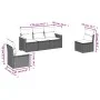 Garden sofa set with cushions 5 pieces beige synthetic rattan by , Garden sets - Ref: Foro24-3225848, Price: 334,07 €, Discou...