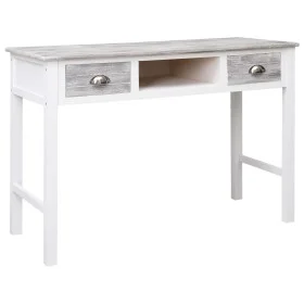 Grauer Holzschreibtisch 110x45x76 cm von vidaXL, Schreibtische - Ref: Foro24-284153, Preis: 143,13 €, Rabatt: %