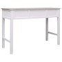 Grauer Holzschreibtisch 110x45x76 cm von vidaXL, Schreibtische - Ref: Foro24-284153, Preis: 144,73 €, Rabatt: %