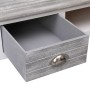 Grauer Holzschreibtisch 110x45x76 cm von vidaXL, Schreibtische - Ref: Foro24-284153, Preis: 144,73 €, Rabatt: %