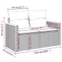 Garden sofa set with cushions 5 pieces beige synthetic rattan by , Garden sets - Ref: Foro24-3225946, Price: 368,97 €, Discou...