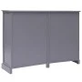 Sideboard with 10 gray wood drawers 113x30x79 cm by vidaXL, Sideboards - Ref: Foro24-284176, Price: 192,60 €, Discount: %