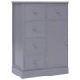 Sideboard with 10 gray wood drawers 113x30x79 cm by vidaXL, Sideboards - Ref: Foro24-284176, Price: 193,82 €, Discount: %