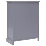Sideboard with 10 gray wood drawers 113x30x79 cm by vidaXL, Sideboards - Ref: Foro24-284176, Price: 192,60 €, Discount: %