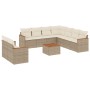 Garden sofa set with beige cushions 10 pieces synthetic rattan by , Garden sets - Ref: Foro24-3226107, Price: 622,82 €, Disco...